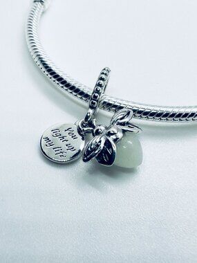 NEW Authentic Pandora Firefly Dangle Charm 799352C01